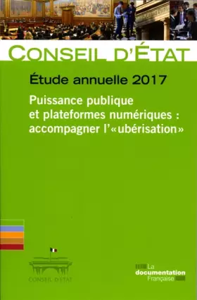 Couverture du produit · Puissance publique et plateformes numériques : Accompagner l'ubérisation