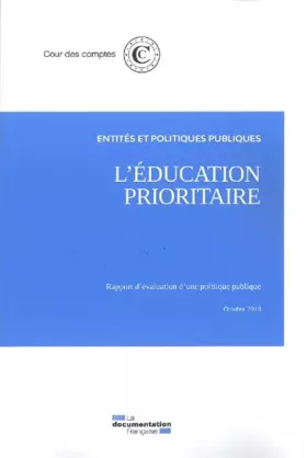 Couverture du produit · L'éducation prioritaire
