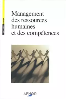 Couverture du produit · Management des ressources humaines et des compétences