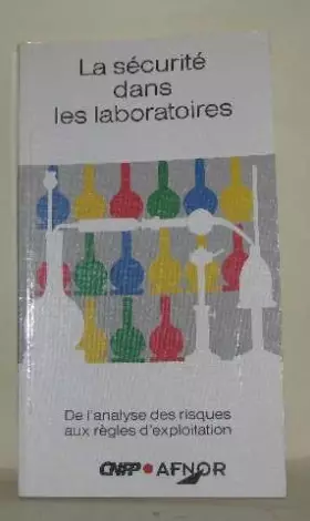 Couverture du produit · La Sécurité dans les laboratoires