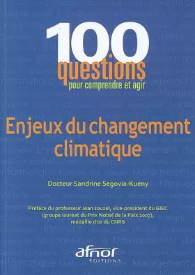 Couverture du produit · Enjeux du changement climatique