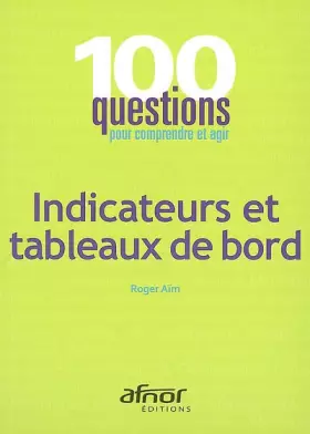 Couverture du produit · Indicateurs et tableaux de bord