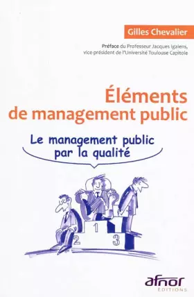 Couverture du produit · Éléments de management public: Le management public par la qualité.