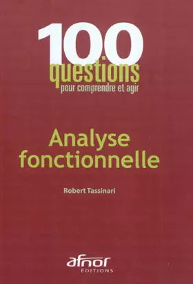 Couverture du produit · Analyse fonctionnelle