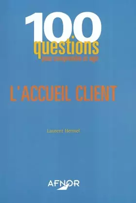 Couverture du produit · L'accueil client
