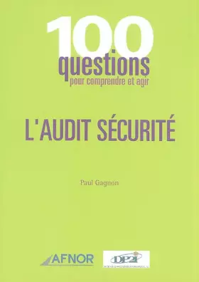 Couverture du produit · L'audit sécurité