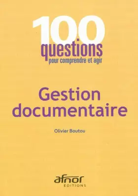Couverture du produit · Gestion documentaire