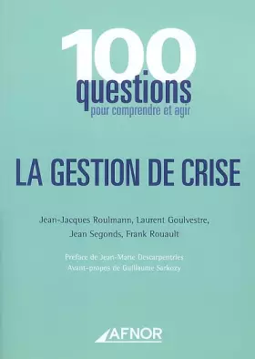 Couverture du produit · La gestion de crise