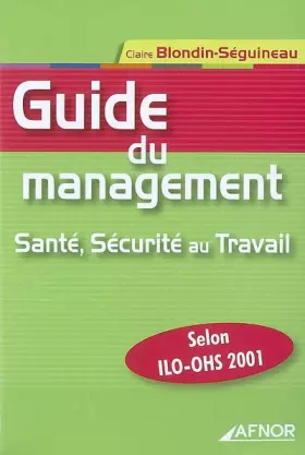 Couverture du produit · Guide Du Management.Sante Securite Au Travail
