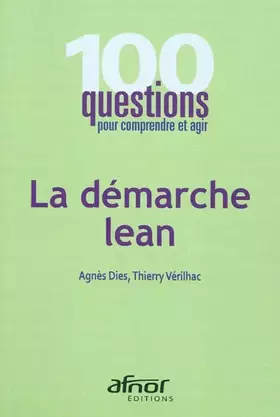 Couverture du produit · La démarche Lean