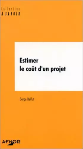 Couverture du produit · Estimer le coût d'un projet
