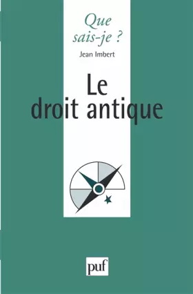 Couverture du produit · Le Droit Antique