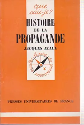 Couverture du produit · Histoire de la propagande