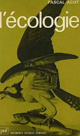 Couverture du produit · L'écologie