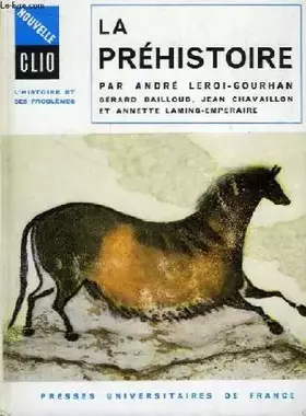 Couverture du produit · Prehistoire (la)