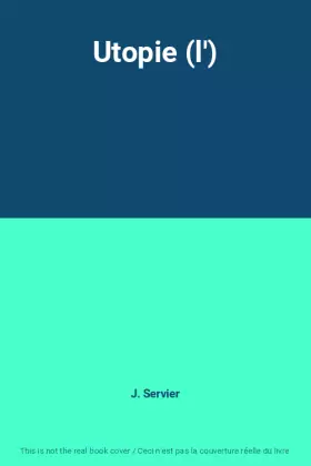 Couverture du produit · Utopie (l')