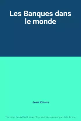 Couverture du produit · Les Banques dans le monde