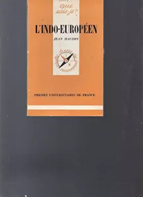 Couverture du produit · L'Indo-Européen