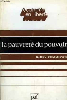 Couverture du produit · La pauvreté du pouvoir