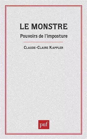 Couverture du produit · Le monstre