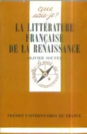Couverture du produit · Litterature franc.de la renaissance