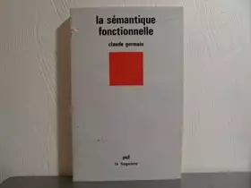 Couverture du produit · La Sémantique fonctionnelle