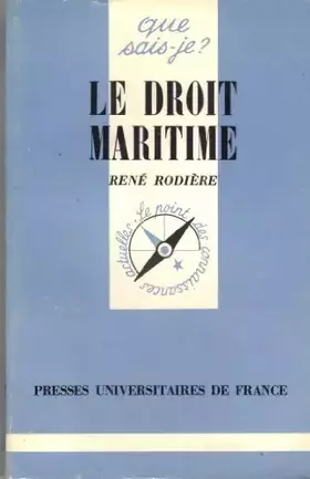 Couverture du produit · Le Droit maritime