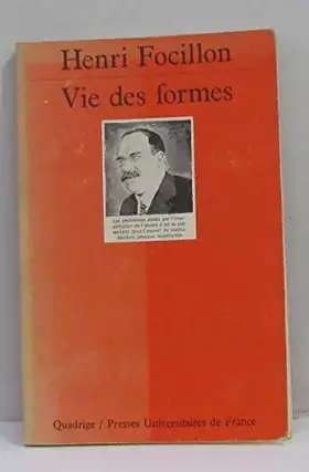 Couverture du produit · Vie des Formes