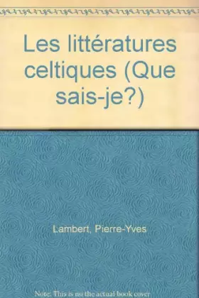 Couverture du produit · Les Littératures celtiques