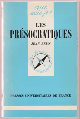 Couverture du produit · Les Présocratiques