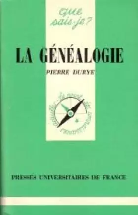 Couverture du produit · La Généalogie (Que sais-je)