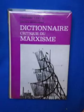 Couverture du produit · Dictionnaire critique du marxisme