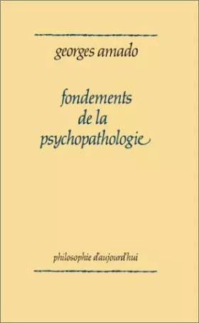 Couverture du produit · Fondements de la psychopathologie