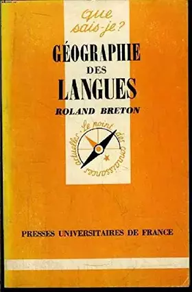 Couverture du produit · Géographie des langues