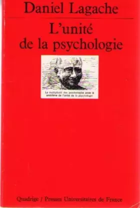 Couverture du produit · L'unité de la psychologie