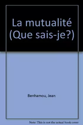 Couverture du produit · La Mutualité