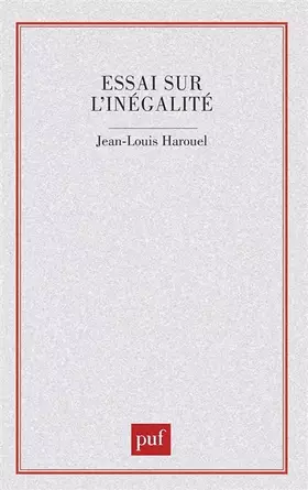 Couverture du produit · Essai sur l'inégalité