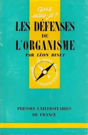 Couverture du produit · Les Défenses de l'organisme