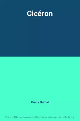 Couverture du produit · Cicéron