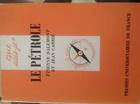 Couverture du produit · Le Pétrole (Que sais-je)