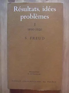 Couverture du produit · Résultats idees problem  I 1890 1920