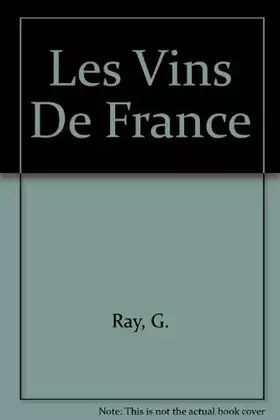 Couverture du produit · Les vins de France