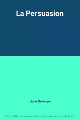 Couverture du produit · La Persuasion