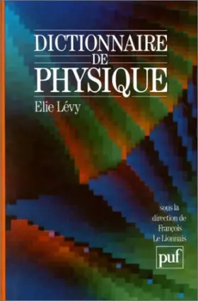 Couverture du produit · Dictionnaire de physique