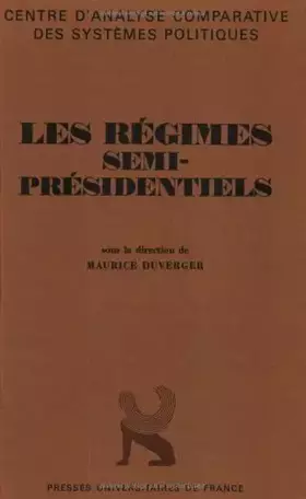 Couverture du produit · Les régimes semi-présidentiels