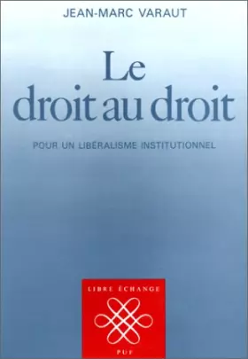 Couverture du produit · Le Droit au droit