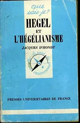 Couverture du produit · Hegel et l'hégélianisme