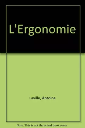 Couverture du produit · L'Ergonomie
