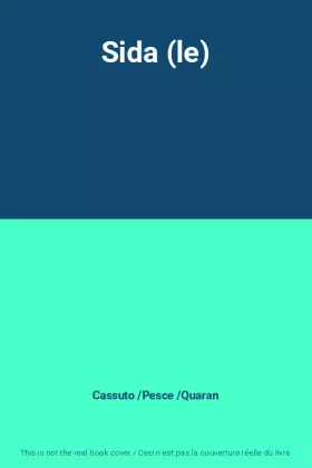 Couverture du produit · Sida (le)