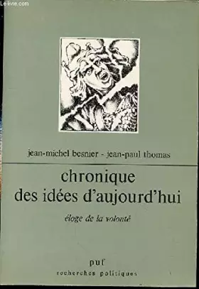 Couverture du produit · Chronique des idées d'aujourd'hui